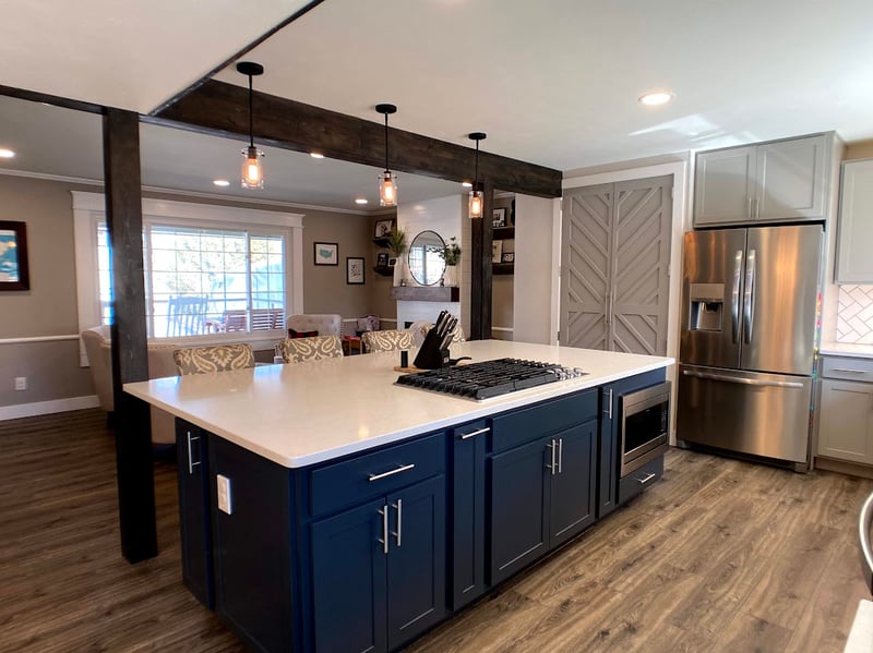 Kitchen remodel in Denver by Grimes Home Concepts