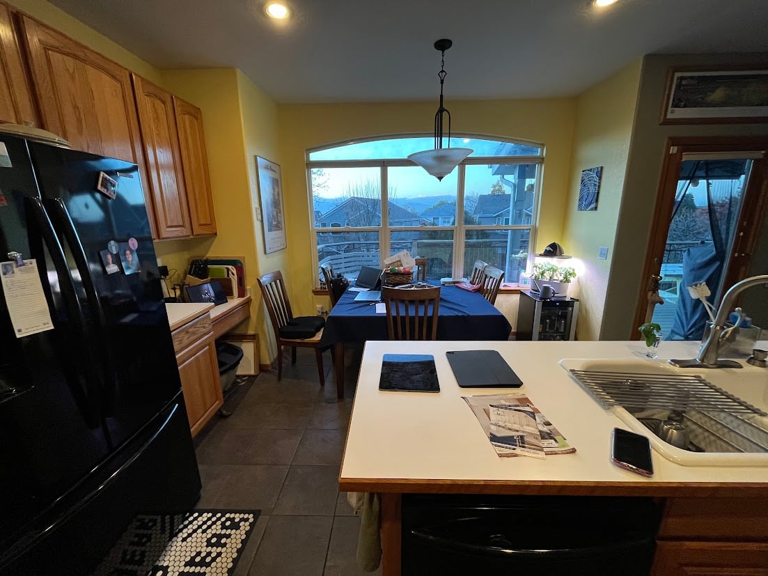 Berore a kitchen remodel in Littleton, CO