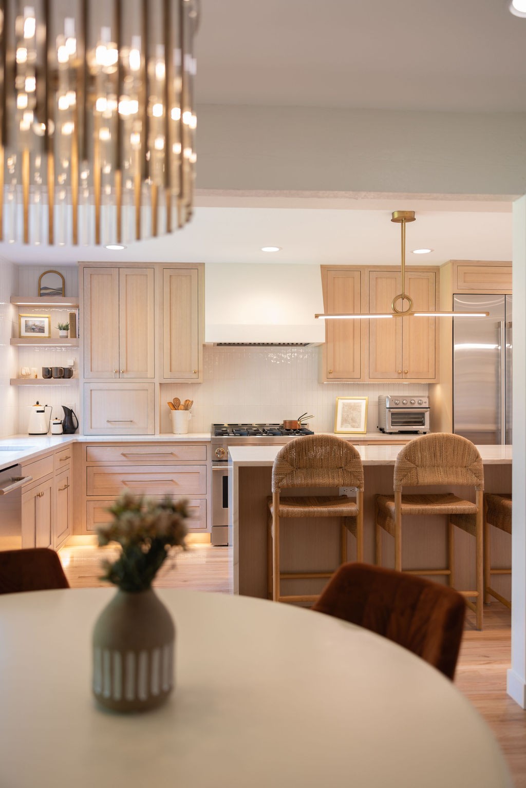 after-littleton-kitchen-remodel-close-up-of-home-bar-with-custom-tile-and-open-shelving