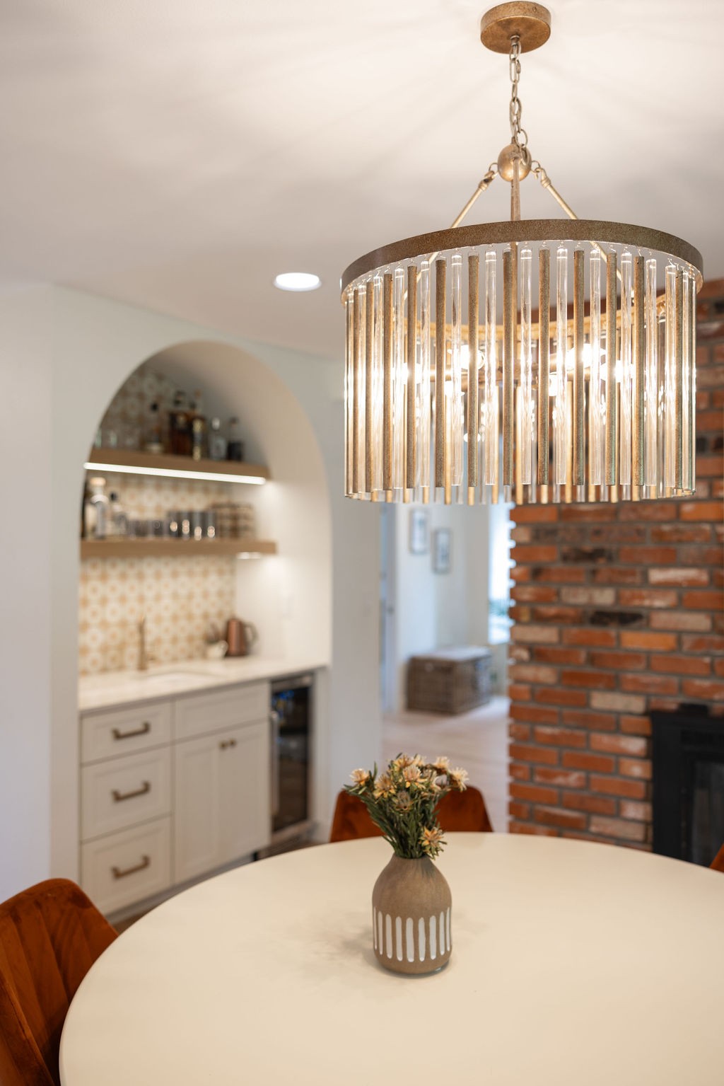 after-littleton-kitchen-remodel-entryway-with-custom-wallpaper-and-light-wood-flooring