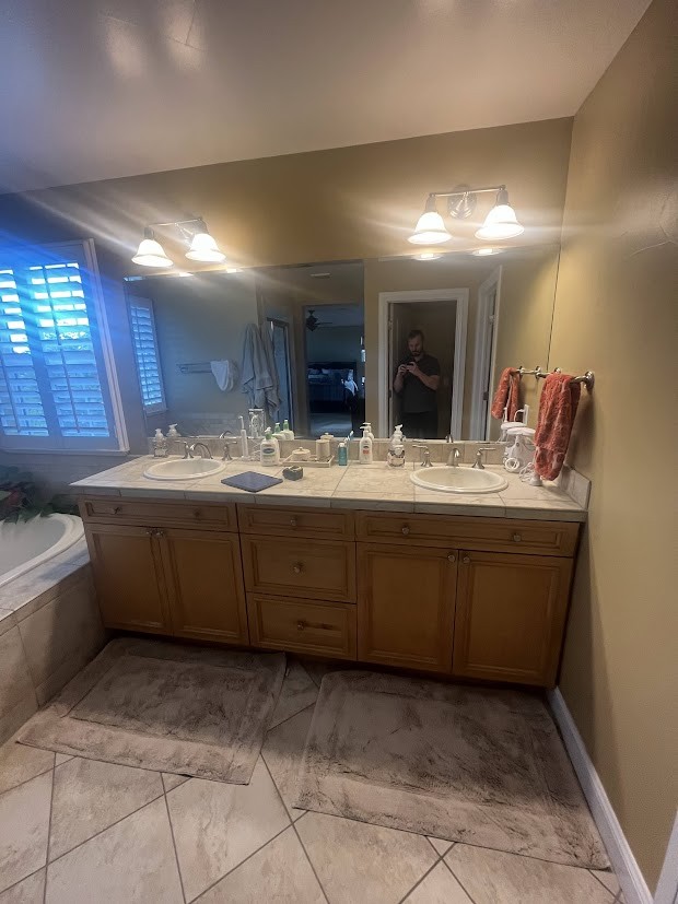 before denver bathroom remodel framed glass shower enclosure