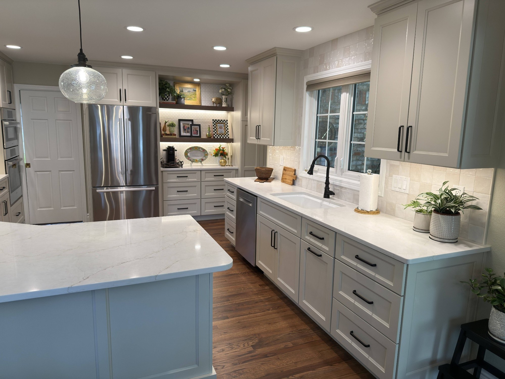after-littleton-kitchen-remodel-sink-wall-with-refrigerator-and-open-shelving