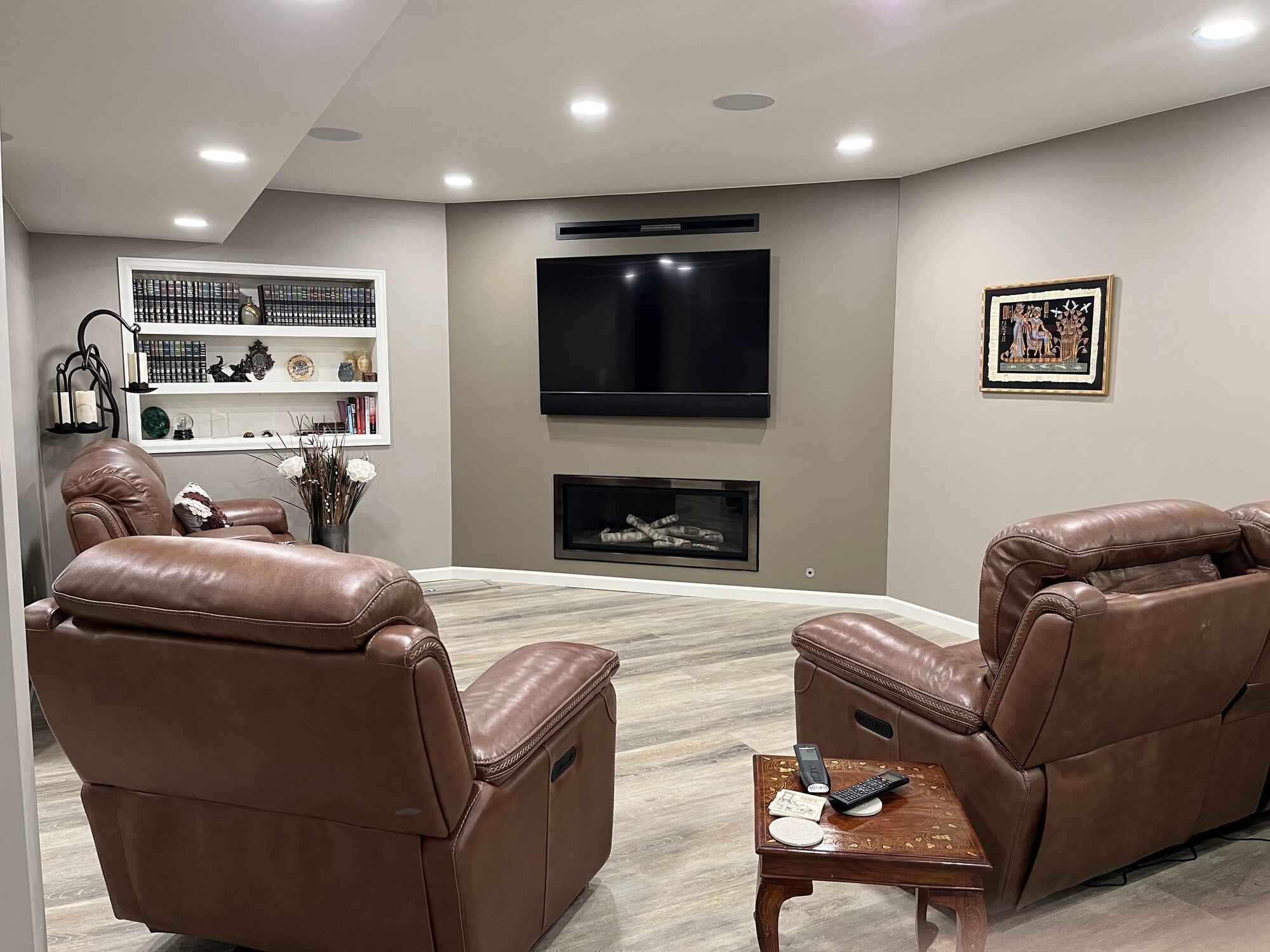 Beautiful-open-basement-hickory-floors-Littleton-Colorado
