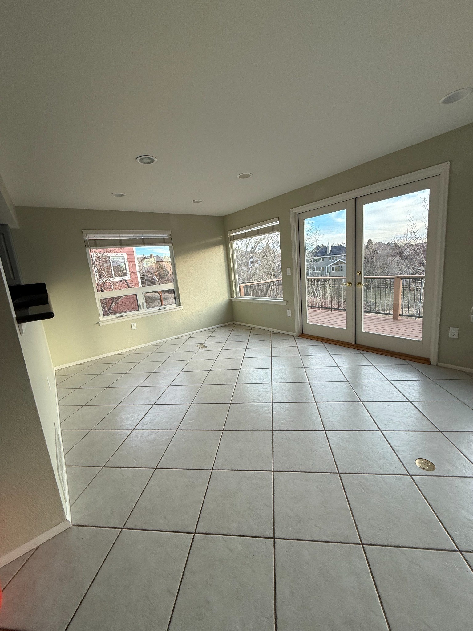 before-littleton-kitchen-remodel-breakfast-room-with-deck-doors